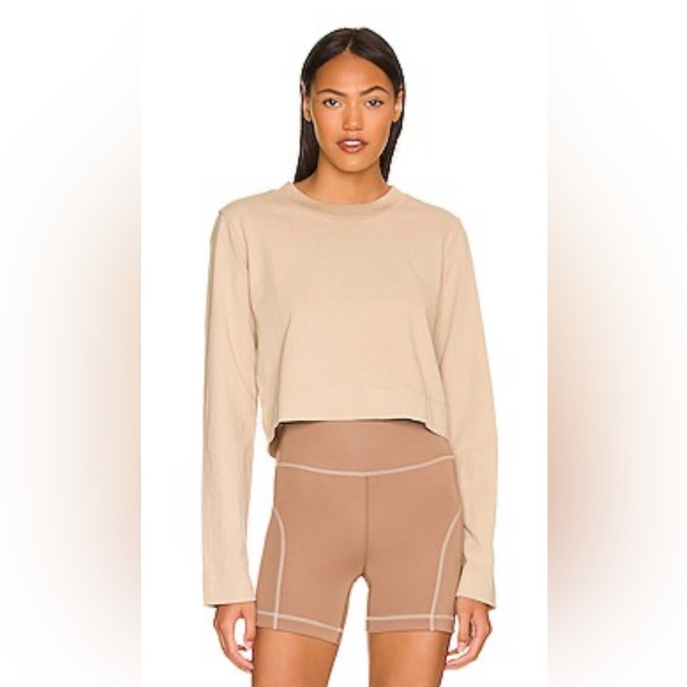 Tanlines by Sivan Ayla Women's Long Sleeve Beige Top